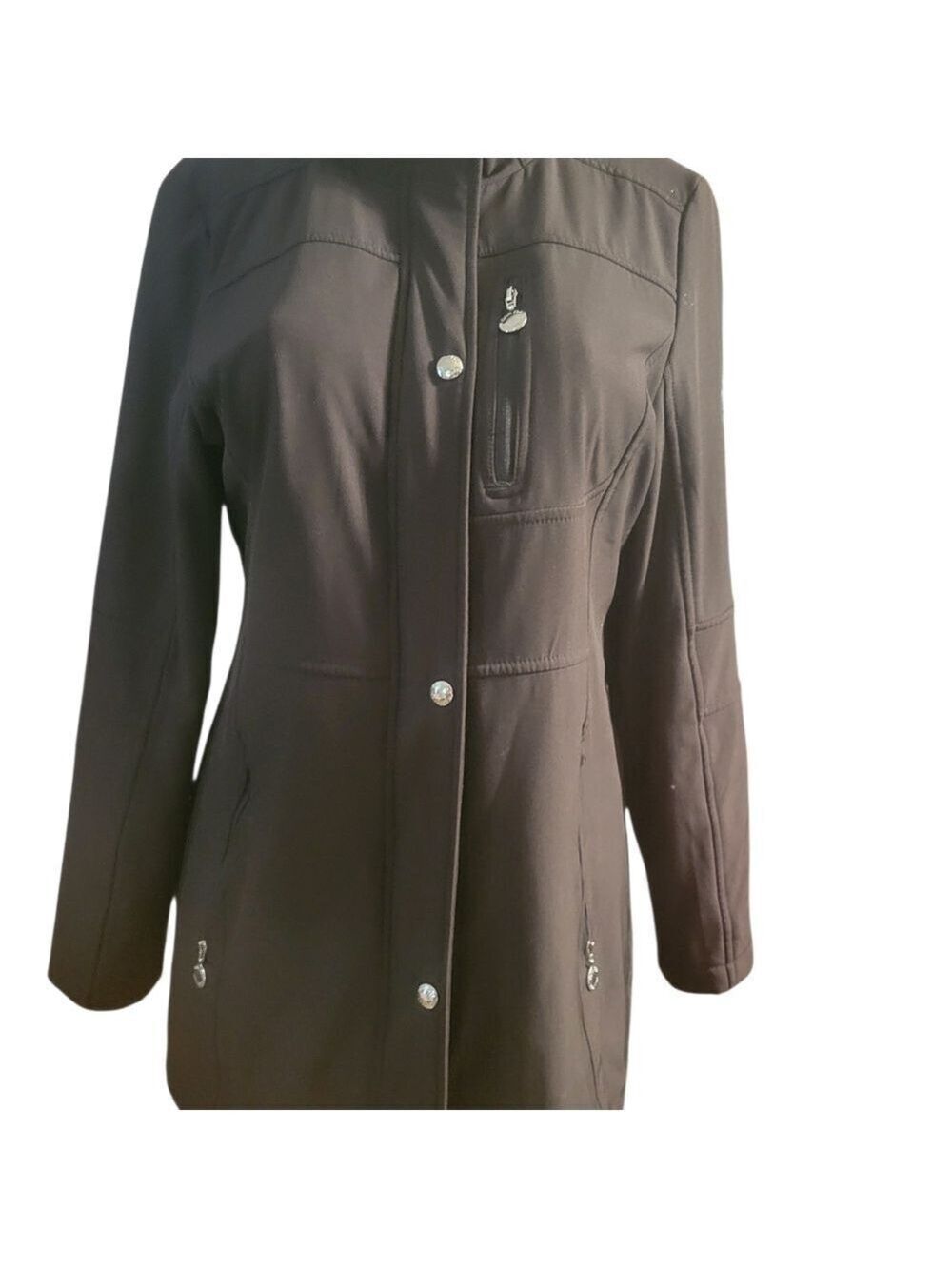 Calvin Klien Zip Up Jacket Unknown On Size S/M Missing The Hood.